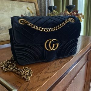 Faux Gucci Velvet Bag
